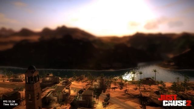 Just Cause 2 Benchmark Max Settings GTX 670 HD
