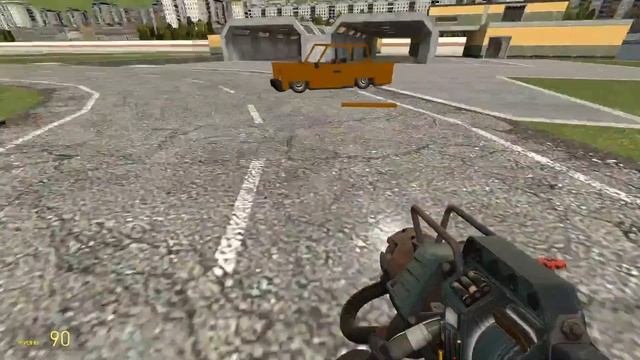 Играем в Garry`s Mod(День рождение)