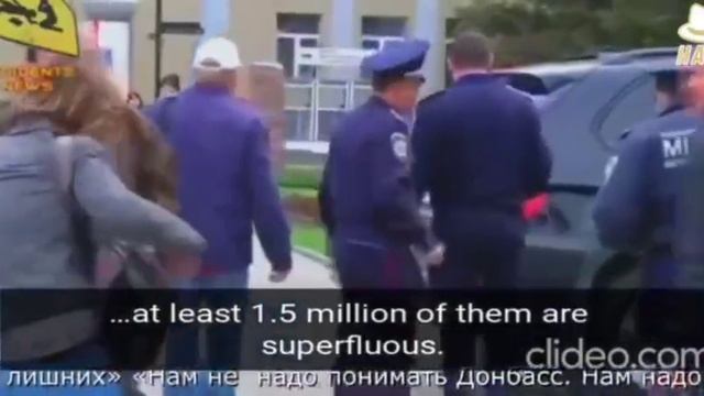Украинский нацист на тв призывает устроить геноцид Донбасса