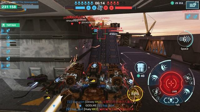 War Robots Пересел с Bersaglier на Mauler