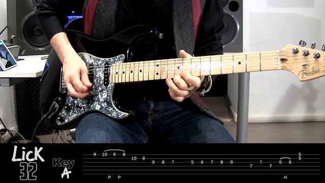 Andy's Lab - Daily Blues Licks #32 - Guitar Lesson