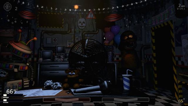 Прохождение Ultimate custom nights-FNAF 7 с той фредди той чикой и той бонни
