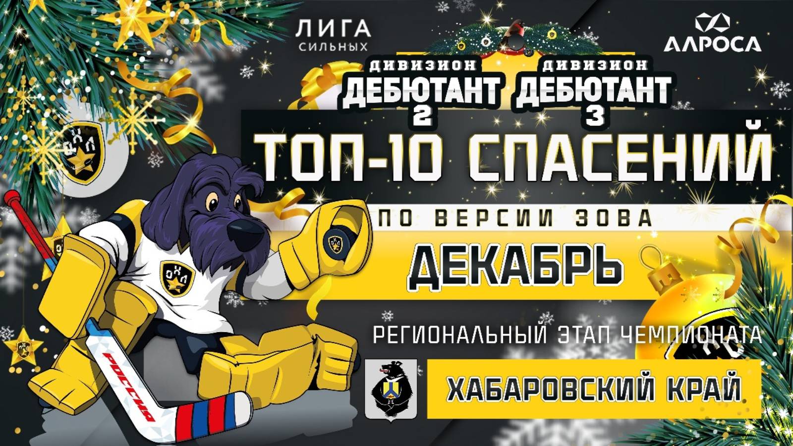 ТОП-10 СПАСЕНИЙ / ДЕКАБРЬ / ХАБАРОВСК / СЕЗОН 2024-2025 / ДЕБЮТАНТ 2 / 3