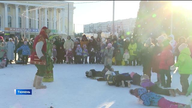 Праздничные гуляния на площади 400-летия Тюмени продлятся до 8 января