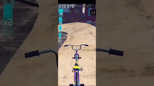#BMX2#трюки#радужный велик#