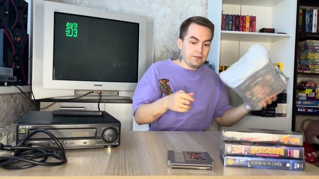 Поговорим и распакуем VHS кассеты из детства