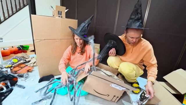 Готовим дом к Halloween - Miss Katy and Mister Max - Мисс Кейти и Мистер Макс