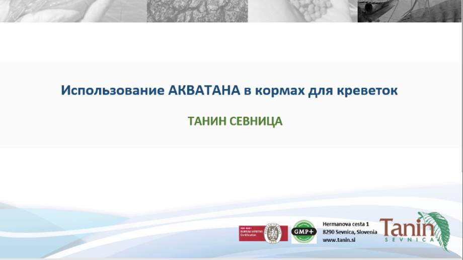Рахул Гаддипати (Индия) выступление на семинаре по аквакультуре в Словении - добавка АКВАТАН.