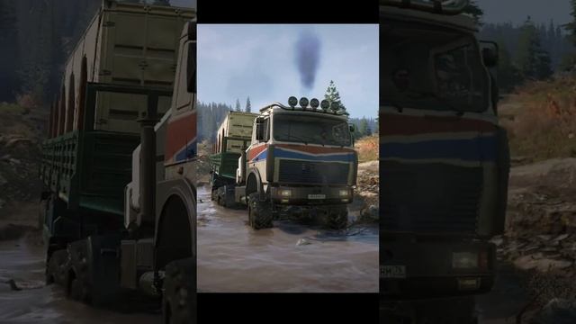 SNOWRUNNER/МАЗ-64229 доставляем буровое оборудование в карьер.Наслаждайтесь!/ Enjoy!   #snowrunner