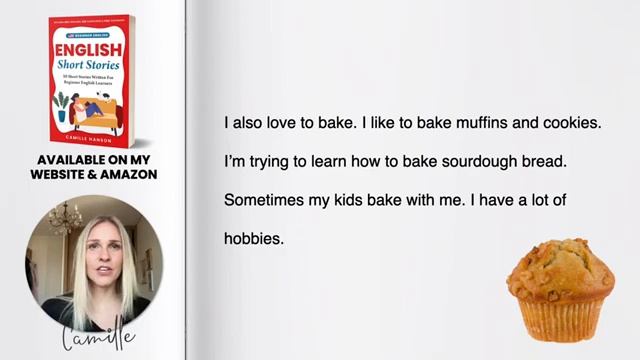 My Hobbies Reading in Slow English (Beginner A1-A2)