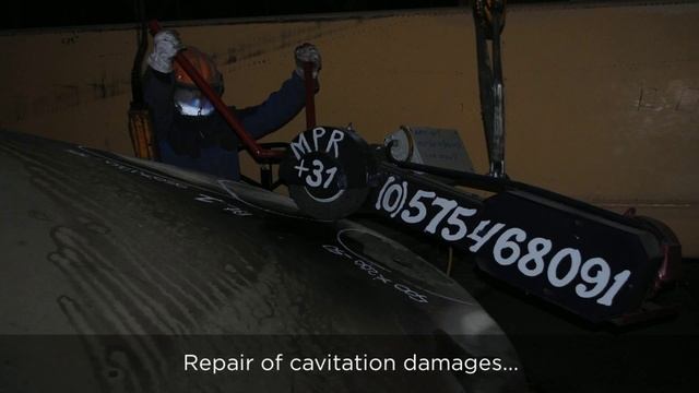 MPR propeller repair in Antwerp, Belgium