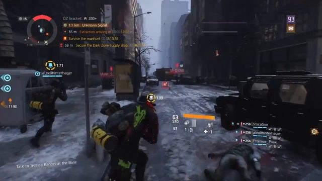 MANHUNT vs SERVER |1.6| (The Division )
