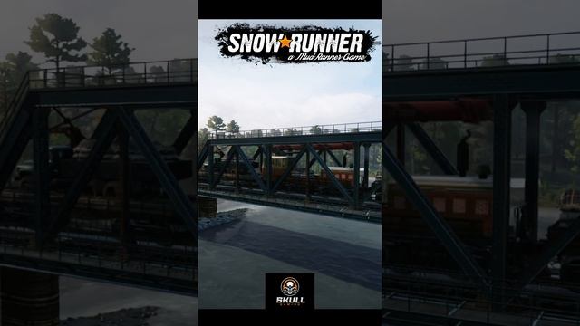 SNOWRUNNER Паровоз ТУ ТУ ТУ