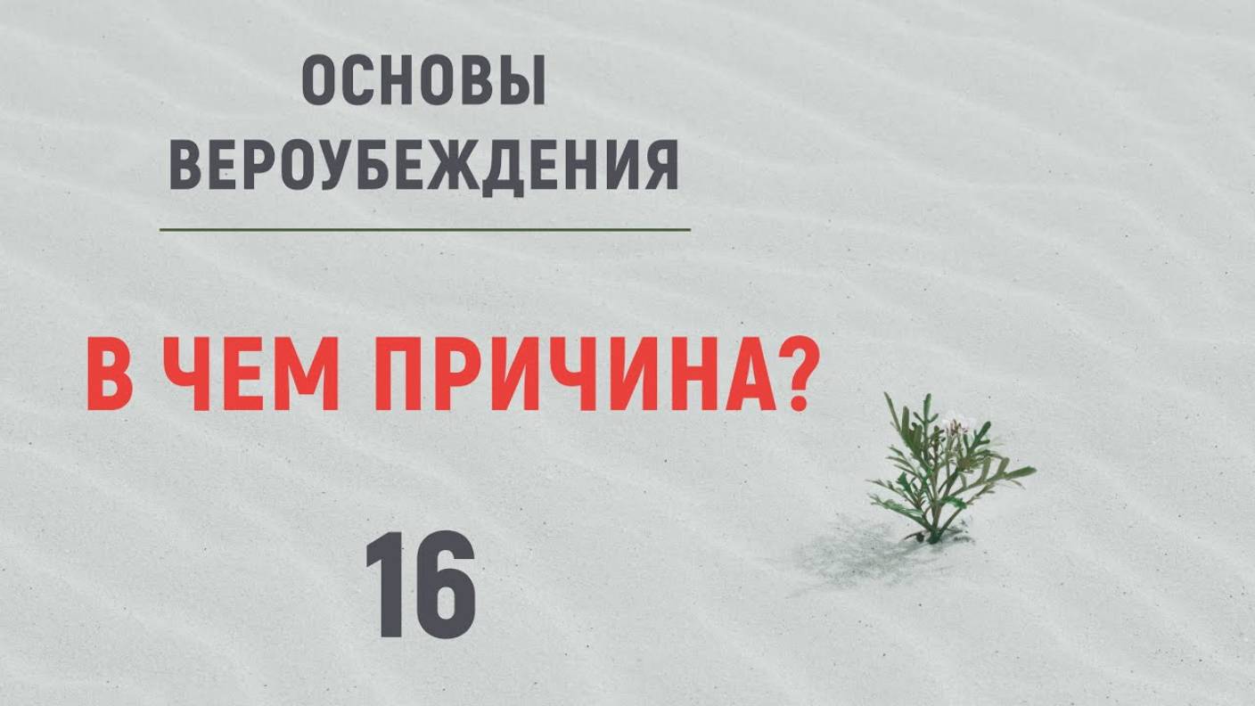 УРОКИ АКЫДЫ 16: Зачем Аллаху причины? | Вероубеждение | Рамадан аль-Буты