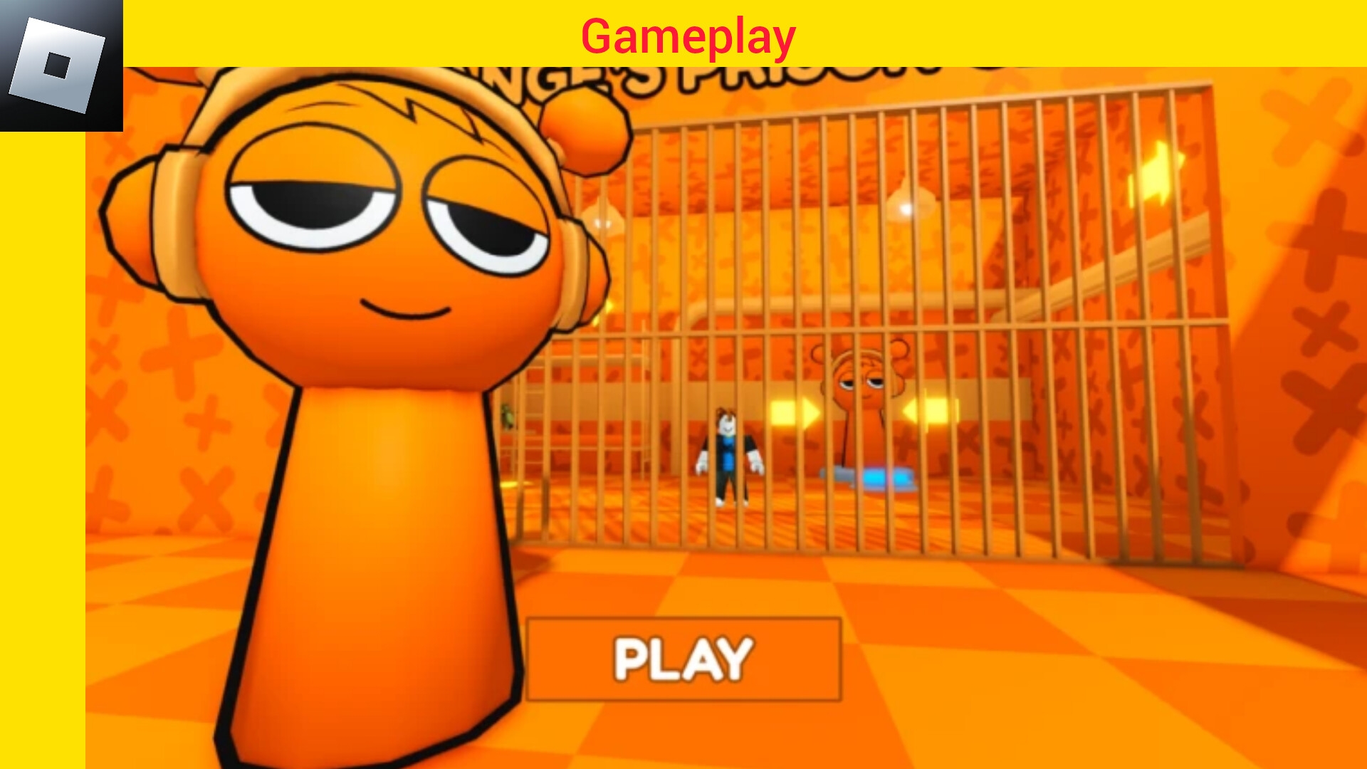 Gameplay of 🍊 ТЮРЬМА ОРАНЖЕВОГО СПЛАНКИ! (Обби)