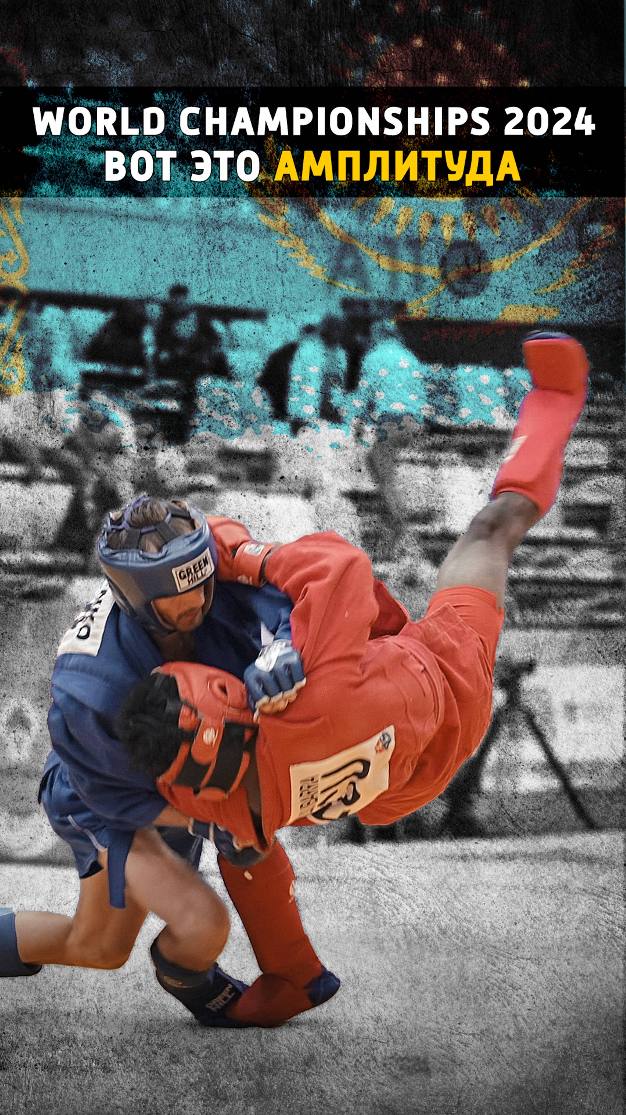 Вот это амплитуда в боевом самбо