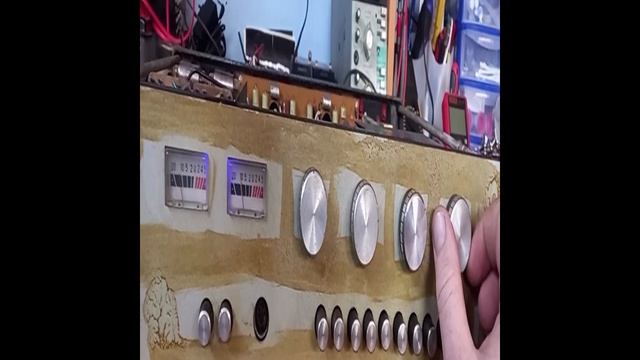 Электроника б1-01 после профилактики и ремонта(замена выходных транзисторов)