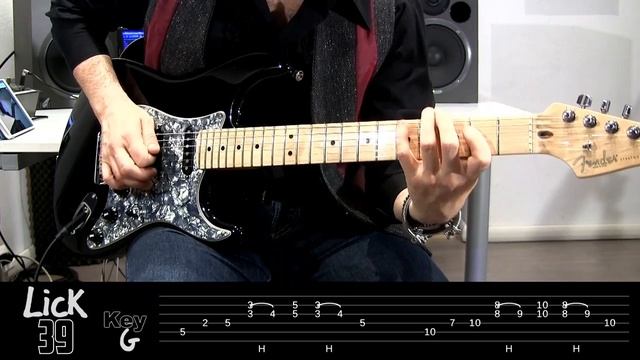 Andy's Lab - Daily Blues Licks #39 - Guitar Lesson