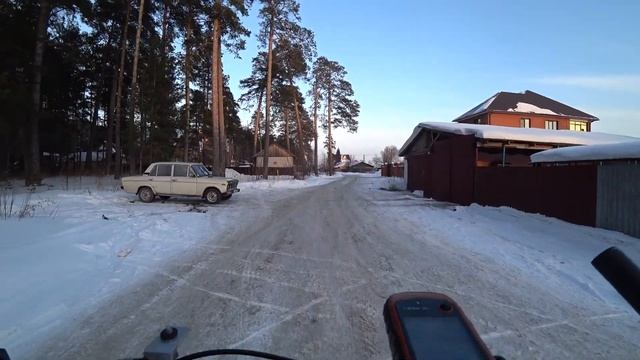 2019.01.20 Велопрогулка по Барнаулу и окрестностям