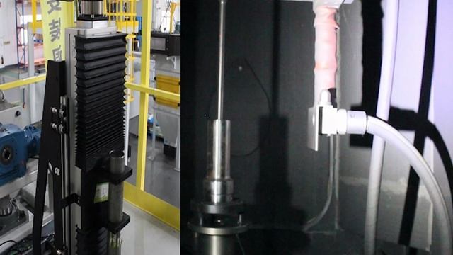 Дробеструйная камера автоматическая с поворотным столом для наклепа внутренней поверхности