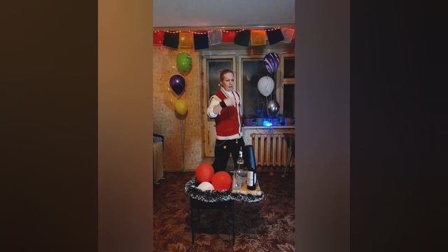 🎉✨ С Новым годом! Учите баланс флейринга и соблюдайте его на праздничных застольях! 💖🍹 бармен шоу