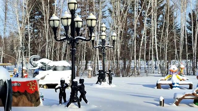прогулка - зима