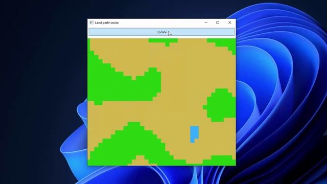 2D Land Perlin noise