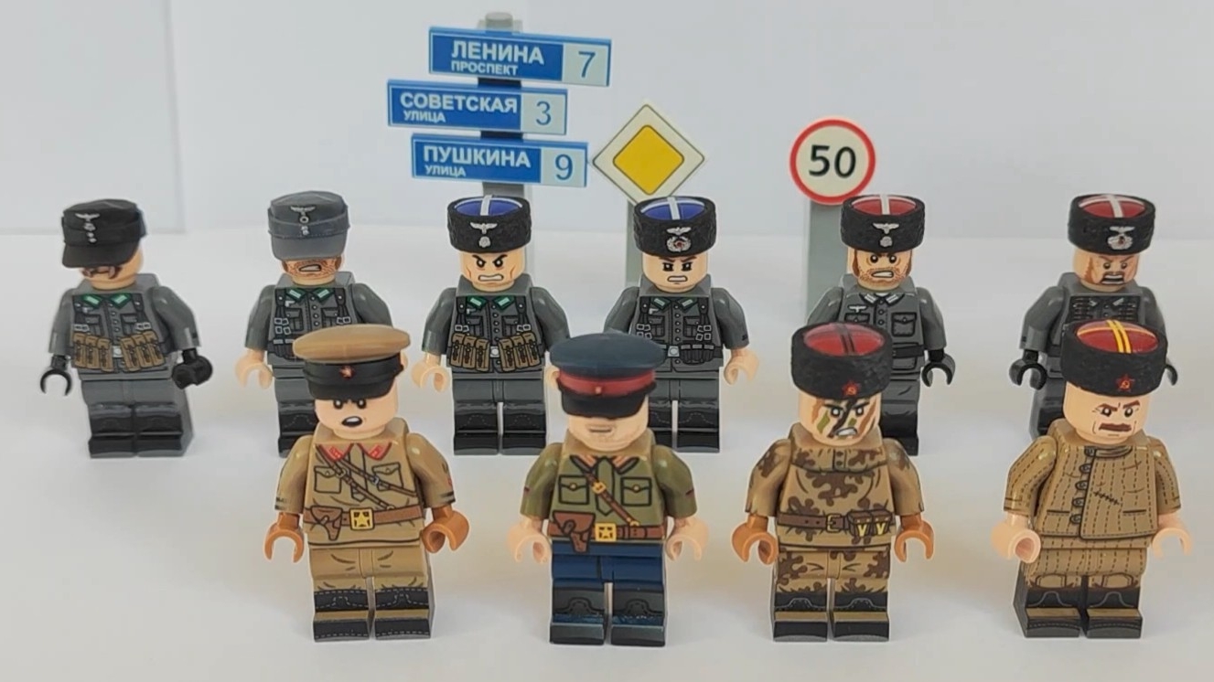 Lego WW2 обзор аксессуаров от Gamebrick 2