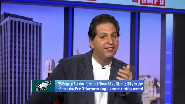 GMFB Reacts to Saquon Resting Week 18 vs. Giants