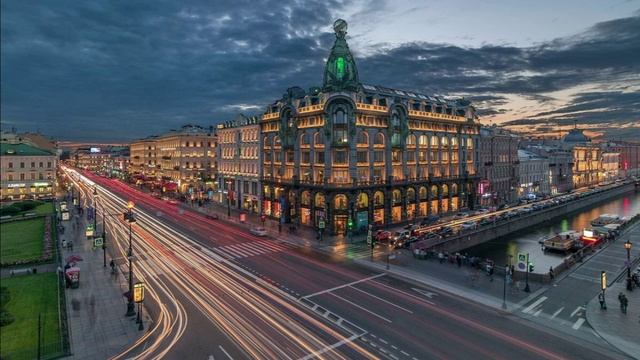 Евгений Пальцев Полет над Петербургом