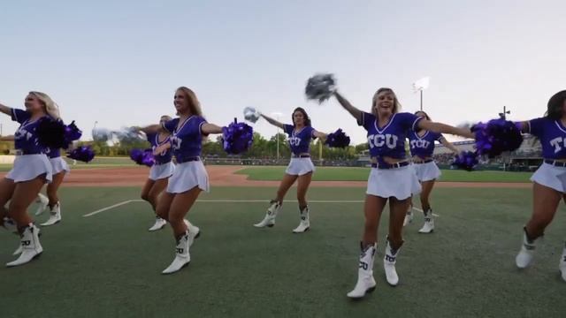 TCU Showgirls- “I Like It, I Love it” baseball performance (1)