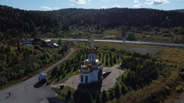 Часовня в честь священномученика Григория Аверина. Чугунаш Кемеровская область