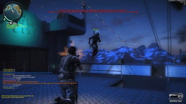 Безумие в Just Cause 2 #2-Вечеринка в клубе