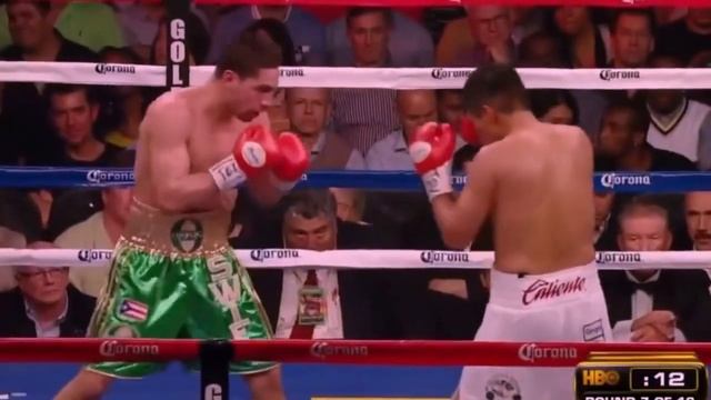 ERIK MORALES TINALO LANG NI DANNY GARCIA | KNOCKOUT HIGHLIGHTS