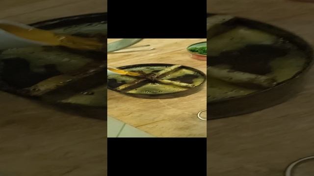 окопная свеча из огарков