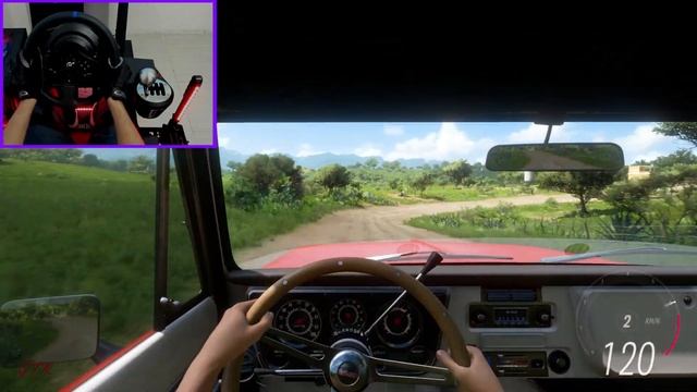 Rebuilding 1970 GMC Jimmy in Forza Horizon 5 - Steering Wheel Gameplay
