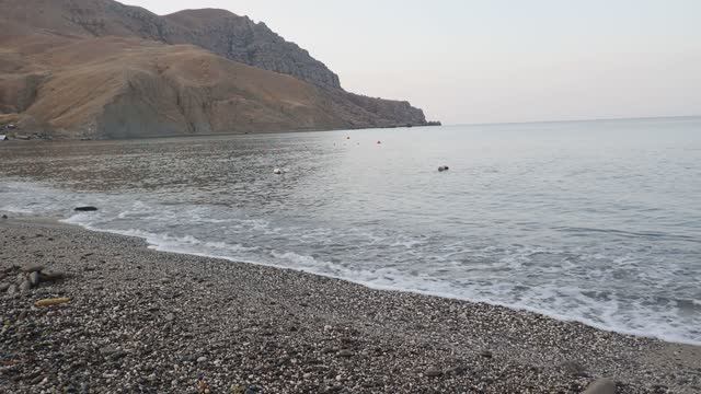 Крым. Мыс Меганом. Чистое море.