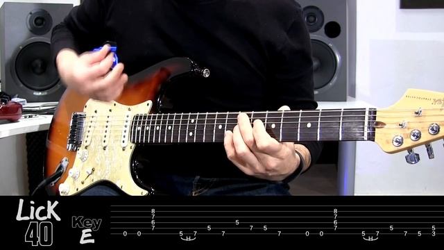 Andy's Lab - Daily Blues Licks #40 - Guitar Lesson