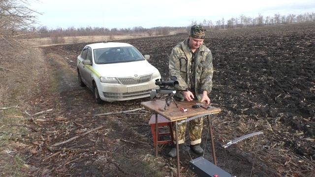 Винтовка Соболь 22lr на 60м оптика Discovery