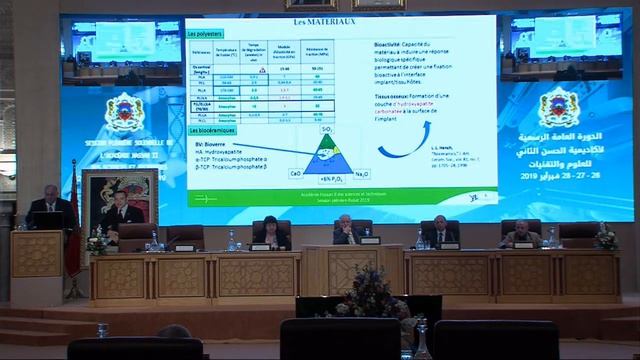 Session plénière solennelle 2019 de l'Académie Hassan II des Sciences & Techniques -SEANCE 2