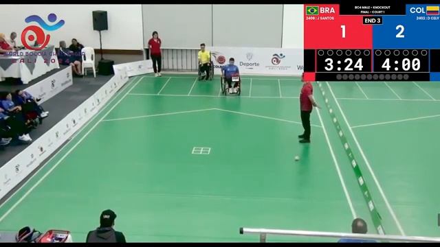Бочча Calí World Boccia Challenger 11.10.2024. Финал Хосе Антонио Сантос VS Дубана Камило С