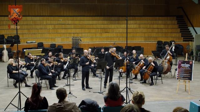 В.А. Моцарт, Концертная симфония для скрипки и альта, 1 часть (Поскробко, Захаров)
