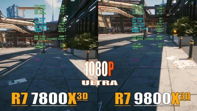 RYZEN 7 7800X3D vs RYZEN 7 9800X3D || PC GAMES BENCHMARK TEST ||