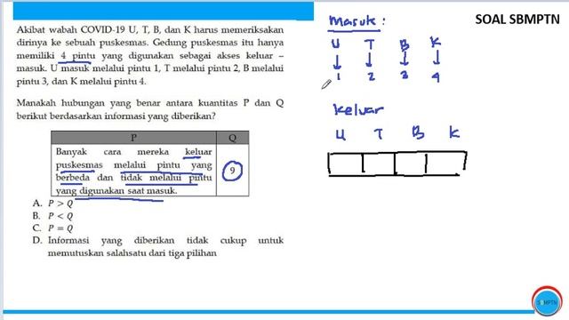 #299 Pembahasan Soal TPS dan TKA Saintek UTBK Persiapan UTBK 2022, SIMAK UI 2022, TES MANDIRI 2022