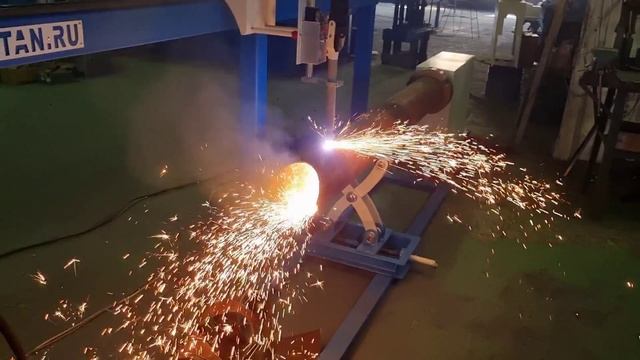 Труборез плазменной резки металла c ЧПУ