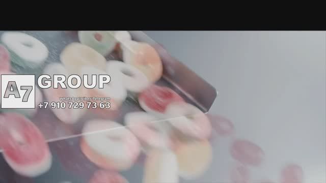 Конфета с начинкой, оборудование для производства #конфеты #оборудование #производство