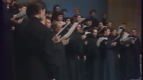 Выступелние хора архимандрита Матфея(Мормыля) в Останкино