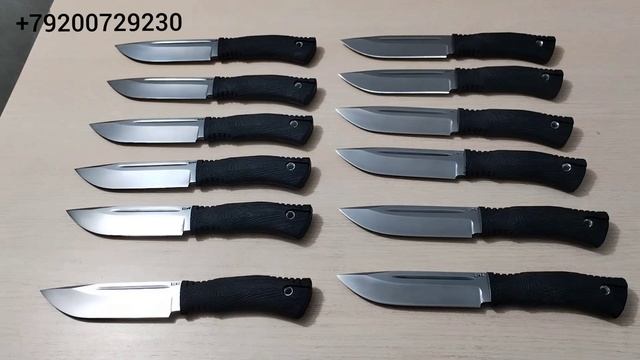 Обзор ножей от Андрея Горшкова из стали Х12МФ
