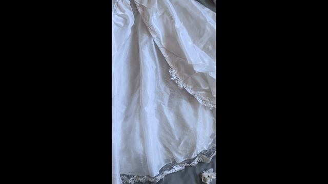Платье свадебное 90-х