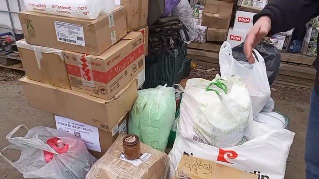 Наш дорогой Александр Николаевич 🥰привёз море тепла от неравнодушных патриотов ❤️❤️❤️